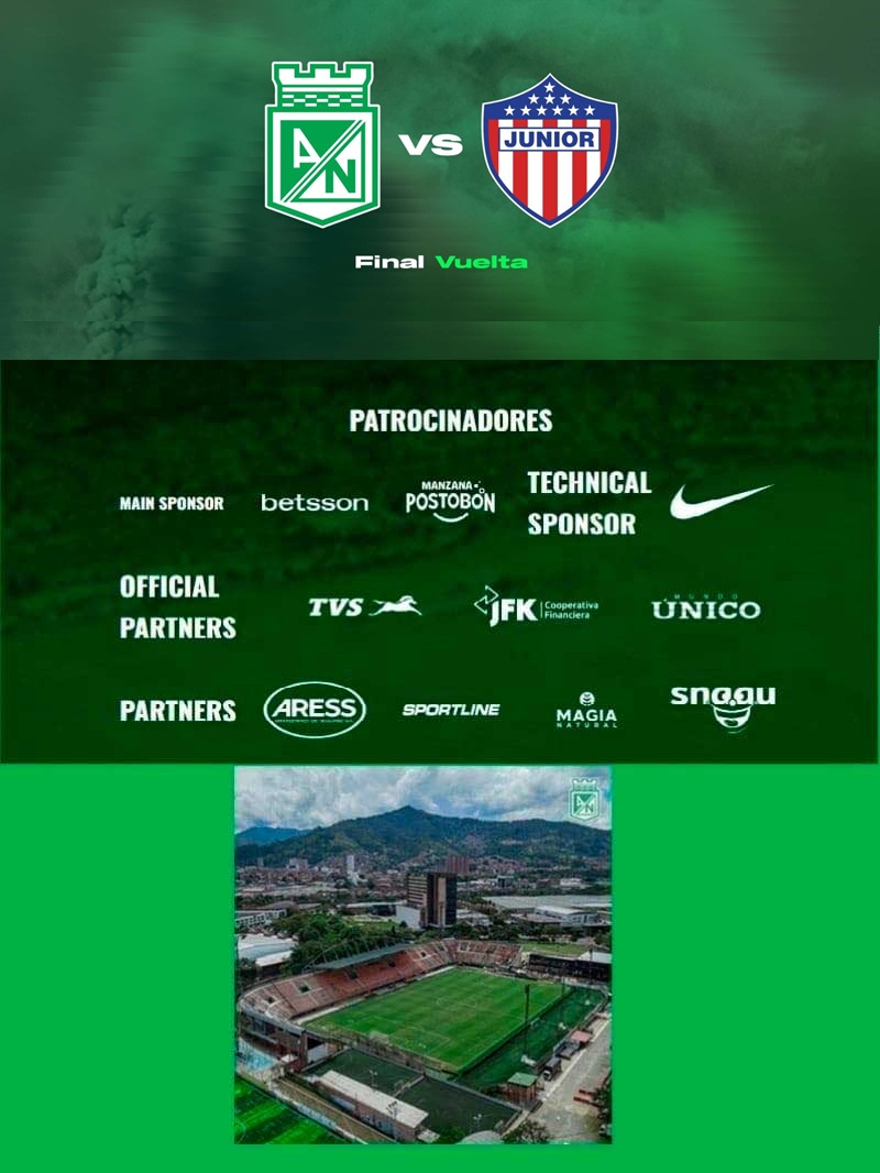 Nacional vs Junior Final vuelta