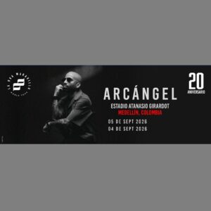 Boletas arcangel 20 aniversario medellin